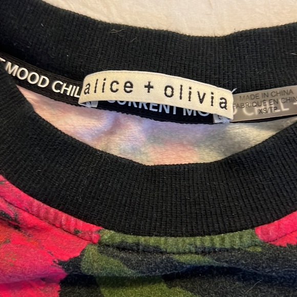 Alice + Olivia Gaia Blouson sweatshirt and jogger pants! XS/S - Picture 4 of 6